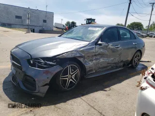 2024 Mercedes-Benz C 300 with VIN W1KAF4HB6RR184794, listed as a Copart auction lot 60930154 with 1,246 mi miles and Salvage Title. Bid and sale history available at DreamBid. Image 1.