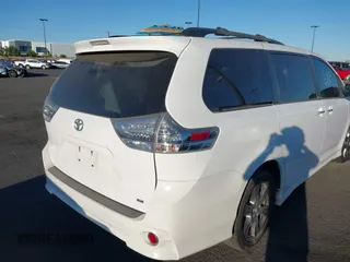 2017 Toyota Sienna SE with VIN 5TDXZ3DCXHS839141, listed as a IAAI auction lot 42616187 with 106,900 mi miles and . Bid and sale history available at DreamBid. Image 4.