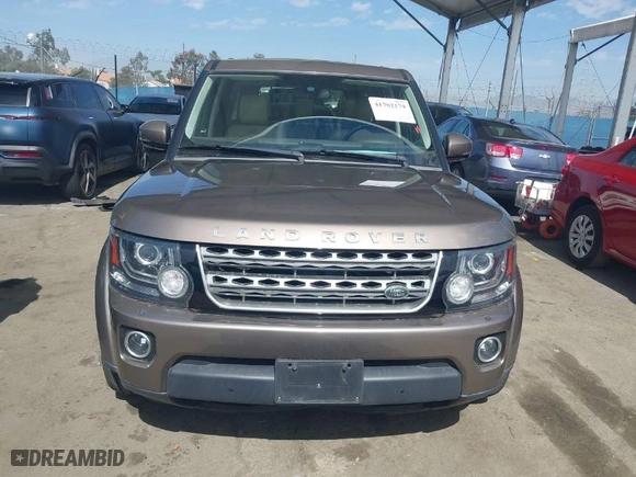 2016 Land Rover LR4 HSE with VIN SALAG2V67GA794744, listed as a IAAI auction lot 41702179 with NaN miles. Bid and sale history available at carsss.com. Image 12.