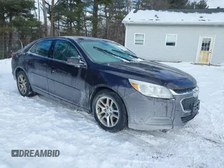 2015 Chevrolet Malibu LT with VIN 1G11C5SL1FF138368, listed as a IAAI auction lot 41271788 with 180,572 mi miles and . Bid and sale history available at DreamBid. Image 1.