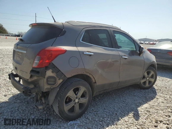 2014 Buick Encore Convenience with VIN KL4CJBSB8EB616927, listed as a Copart auction lot 48500075 with 130,194 mi miles and Salvage Title. Bid and sale history available at carsss.com. Image 3.