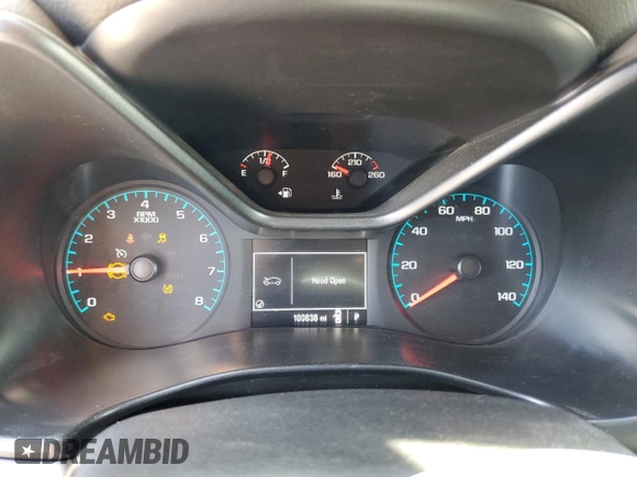 2018 GMC Canyon 2WD with VIN 1GTG5BEN8J1142124, listed as a Copart auction lot 52396385 with 100,836 mi miles and Salvage Title. Bid and sale history available at carsss.com. Image 9.
