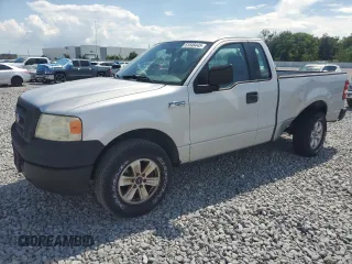 2005 Ford F-150 XL with VIN 1FTRF12225NC03167, listed as a Copart auction lot 61046445 with 153,050 mi miles and Salvage title. Bid and sale history available at DreamBid. Image 1.