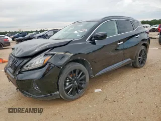2023 Nissan Murano SV z VIN 5N1AZ2BJ8PC109791, wystawiony jako Copart lot #60996065 z przebiegiem 20 359 mil mil oraz Szkoda całkowita • Salvage title. Historia ofert i sprzedaży dostępna na DreamBid. Obrazek 1.