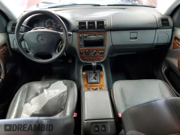 1998 Mercedes-Benz M-Class with VIN 4JGAB54E6WA048764, listed as a Copart auction lot 50410075 with 72,580 mi miles and Clean Title. Bid and sale history available at carsss.com. Image 8.