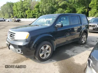 2013 Honda Pilot EX-L with VIN 5FNYF4H55DB073297, listed as a Copart auction lot 62596915 with 203,082 mi miles and Clean title. Bid and sale history available at DreamBid. Image 1.