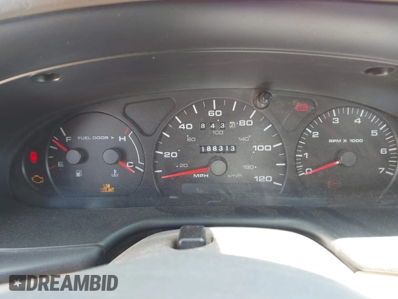 2000 Mercury Sable LS Premium Group with VIN 1MEFM53S0YA633417, listed as a IAAI auction lot 42660016 with 188,313 mi miles and . Bid and sale history available at DreamBid. Image 7.