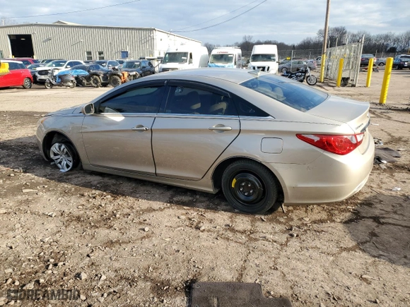 2011 Hyundai Sonata GLS with VIN 5NPEB4AC2BH287900, listed as a Copart auction lot 41575545 with 0 mi miles and Salvage Title. Bid and sale history available at carsss.com. Image 2.