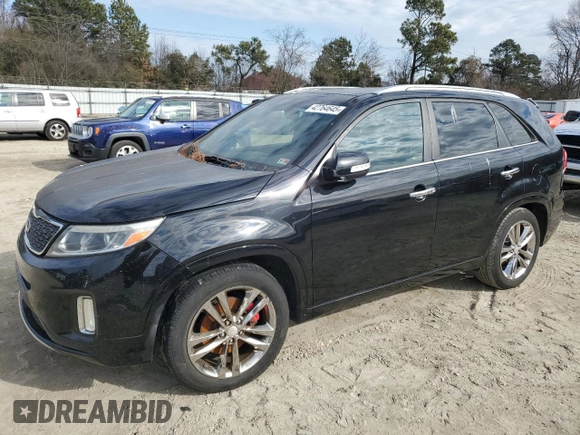 2014 Kia Sorento SX Limited with VIN 5XYKW4A75EG451940, listed as a Copart auction lot 42764645 with 127,024 mi miles and Clean Title. Bid and sale history available at carsss.com. Image 1.