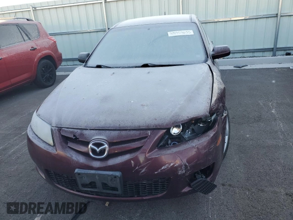 2007 Mazda 6 i Touring with VIN 1YVHP80C975M56867, listed as a Copart auction lot 88903655 with Not Provided miles and Salvage Title. Bid and sale history available at DreamBid. Image 5.
