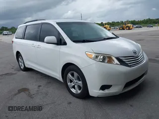 2017 Toyota Sienna LE Auto Access Seat with VIN 5TDKZ3DC5HS822953, listed as a IAAI auction lot 42657424 with 316,615 mi miles and . Bid and sale history available at DreamBid. Image 1.