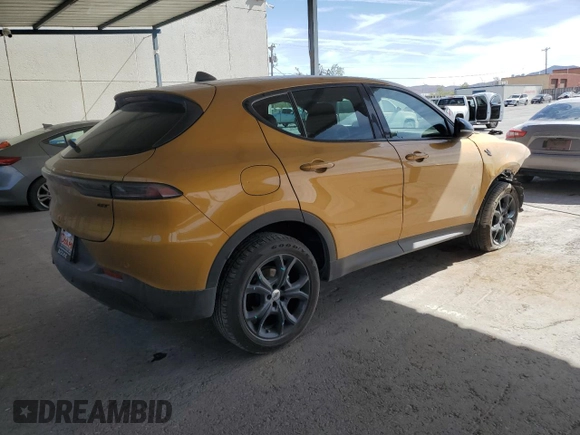 2024 Dodge Hornet GT with VIN ZACNDFAN9R3A41846, listed as a Copart auction lot 54247655 with 6,258 mi miles and Salvage title. Bid and sale history available at DreamBid. Image 3.