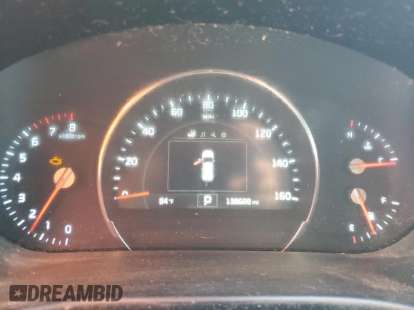 2016 Kia Sorento EX with VIN 5XYPHDA51GG181283, listed as a Copart auction lot 48399645 with 138,688 mi miles and Salvage Title. Bid and sale history available at carsss.com. Image 9.