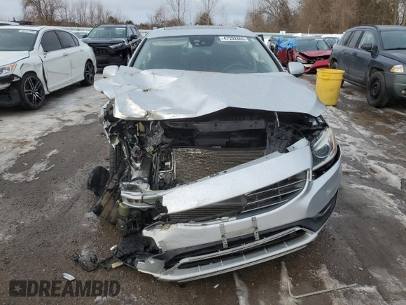 2016 Volvo S60 T5 Premier with VIN YV1612TK9G2414001, listed as a Copart auction lot 47202865 with 0 mi miles and Salvage Title. Bid and sale history available at carsss.com. Image 5.