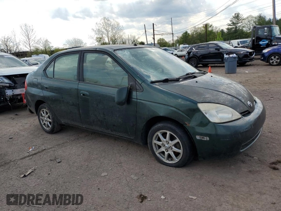 2001 Toyota Prius with VIN JT2BK12U510024958, listed as a Copart auction lot 66286434 with 149,379 mi miles and Salvage Title. Bid and sale history available at carsss.com. Image 4.