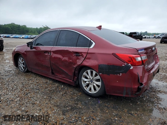 2016 Subaru Legacy Premium с VIN 4S3BNAC67G3052315, выставлен на аукционе Copart как лот 56551875 с пробегом 224 412 миль миль и Списание • Salvage title. История ставок и продаж доступна на DreamBid. Изображение 2.