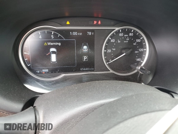 2020 Nissan Kicks SV with VIN 3N1CP5CV6LL546129, listed as a Copart auction lot 58555745 with 65,440 mi miles and Clean title. Bid and sale history available at DreamBid. Image 9.