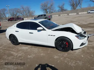 2017 Maserati Ghibli S Q4 with VIN ZAM57RTA4H1197508, listed as a IAAI auction lot 41619458 with 62,076 mi miles and . Bid and sale history available at DreamBid. Image 13.