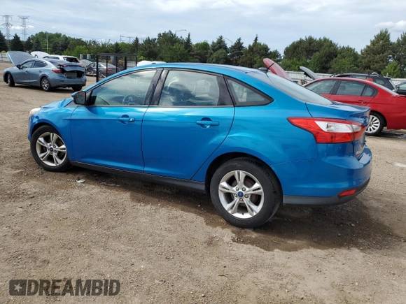 2013 Ford Focus SE with VIN 1FADP3F23DL208259, listed as a Copart auction lot 62009465 with 218,363 mi miles and Salvage title. Bid and sale history available at DreamBid. Image 2.