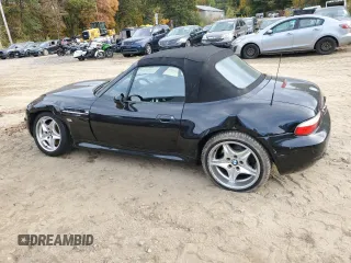 2000 BMW Z3 M 3.2L with VIN WBSCK9349YLC92120, listed as a Copart auction lot 76444454 with 55,107 mi miles and Clean Title. Bid and sale history available at carsss.com. Image 2.