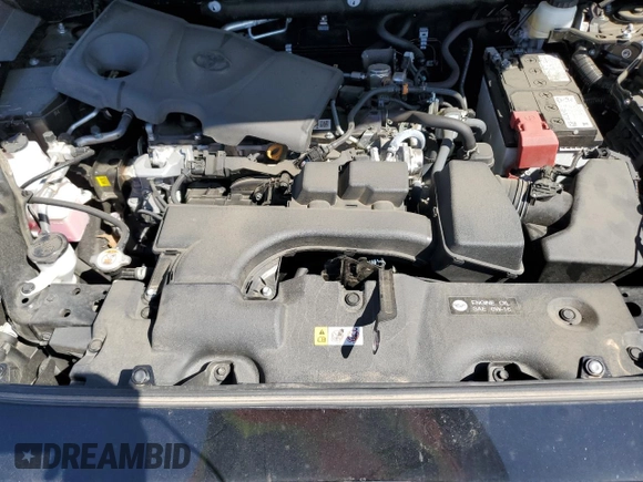 2024 Toyota RAV4 XLE with VIN 2T3P1RFV9RC399858, listed as a Copart auction lot 48606405 with 22,669 mi miles and Salvage Title. Bid and sale history available at carsss.com. Image 12.