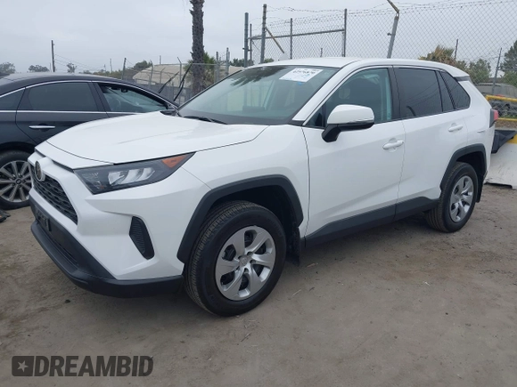 2022 Toyota RAV4 LE with VIN 2T3K1RFV1NC205621, listed as a IAAI auction lot 42576870 with 30,465 mi miles and . Bid and sale history available at DreamBid. Image 17.