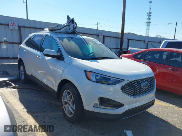 2023 Ford Edge SEL with VIN 2FMPK4J98PBA41560, listed as a IAAI auction lot 41268175 with 19,976 mi miles. Bid and sale history available at carsss.com. Image 1.
