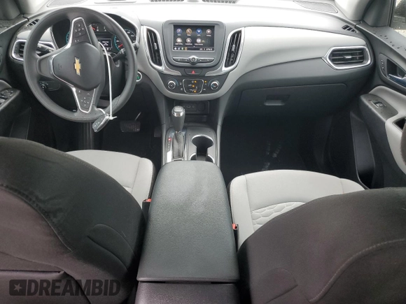 2021 Chevrolet Equinox LS with VIN 3GNAXFEV8MS173102, listed as a Copart auction lot 55698654 with 47,046 mi miles and Salvage title. Bid and sale history available at DreamBid. Image 8.