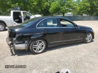 2012 Mercedes-Benz C 300 Sport with VIN WDDGF8BB8CA643615, listed as a Copart auction lot 62353045 with 105,717 mi miles and Salvage title. Bid and sale history available at DreamBid. Image 3.