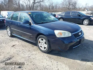 2006 Chevrolet Malibu Maxx LT with VIN 1G1ZT63816F275281, listed as a IAAI auction lot 41814177 with 198,568 mi miles. Bid and sale history available at carsss.com. Image 1.