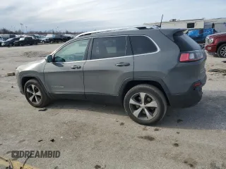 2020 Jeep Cherokee Limited with VIN 1C4PJMDX2LD512592, listed as a Copart auction lot 43871545 with 44,260 mi miles and Salvage title. Bid and sale history available at DreamBid. Image 2.