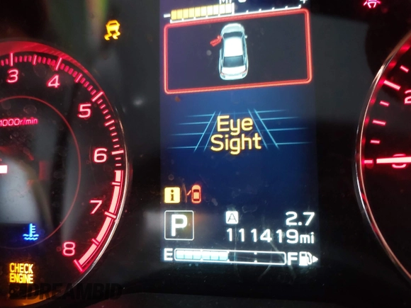 2018 Subaru Impreza Special Sports with VIN 4S3GKAM64J3604695, listed as a IAAI auction lot 41169750 with 111,419 mi miles and . Bid and sale history available at DreamBid. Image 15.