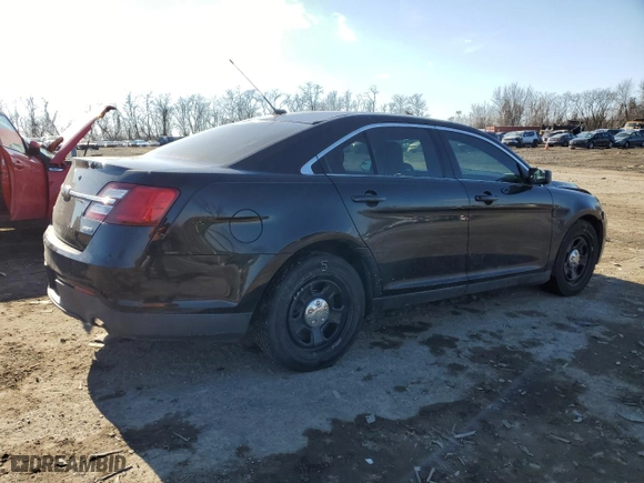 2015 Ford Sedan Police Interceptor with VIN 1FAHP2MK1FG126296, listed as a Copart auction lot 42906885 with 163,621 mi miles and Salvage Title. Bid and sale history available at carsss.com. Image 3.