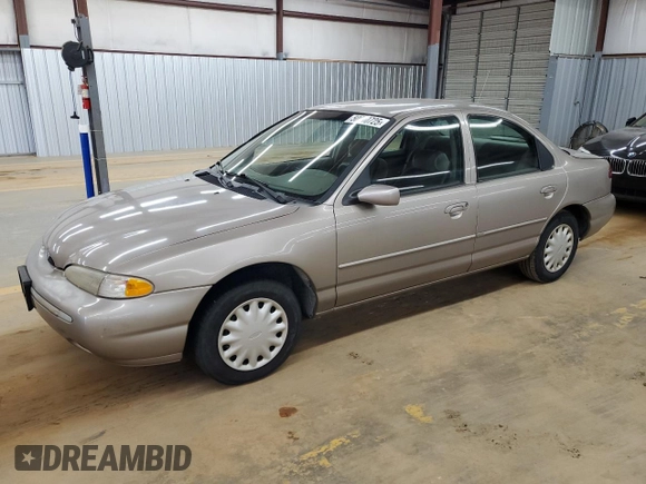 1995 Ford Contour LX with VIN 1FALP6531SK243263, listed as a Copart auction lot 50590725 with 105,347 mi miles and Salvage title. Bid and sale history available at DreamBid. Image 1.