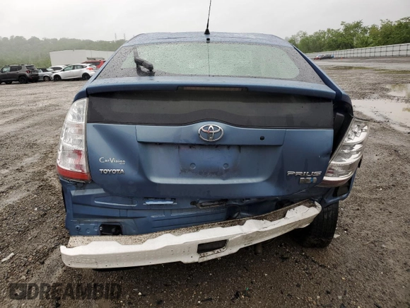 2008 Toyota Prius with VIN JTDKB20U487788267, listed as a Copart auction lot 57889425 with 158,900 mi miles and Salvage title. Bid and sale history available at DreamBid. Image 6.