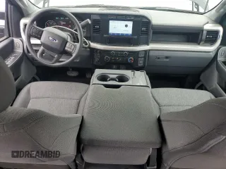 2024 Ford F-250 XL with VIN 1FT8W2BA2RED55853, listed as a Copart auction lot 50156825 with 5,293 mi miles and Salvage title. Bid and sale history available at DreamBid. Image 8.