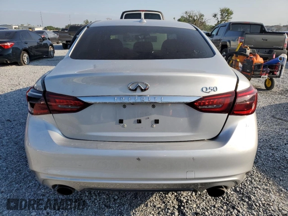 2020 Infiniti Q50 Luxe с VIN JN1EV7AP0LM202901, выставлен на аукционе Copart как лот 53184835 с пробегом 80 248 миль миль и На запчасти • Non repairable. История ставок и продаж доступна на DreamBid. Изображение 6.