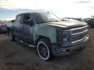 2014 Chevrolet Silverado 1500 LT with VIN 3GCUKREC7EG322253, listed as a Copart auction lot 83866084 with Not Provided miles and Salvage Title. Bid and sale history available at DreamBid. Image 4.