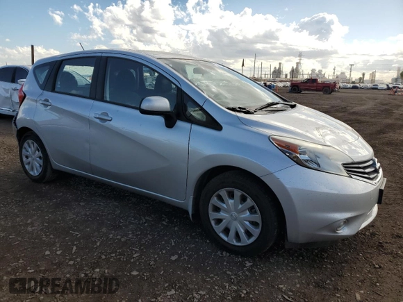 2014 Nissan Note SV with VIN 3N1CE2CP7EL406986, listed as a Copart auction lot 52984175 with 128,727 mi miles and Salvage Title. Bid and sale history available at DreamBid. Image 4.