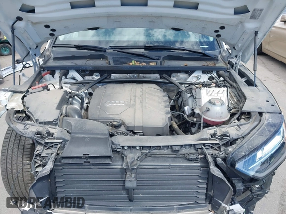 2022 Audi Q5 S line Premium Plus with VIN WA1EAAFY0N2021054, listed as a IAAI auction lot 42296927 with 27,310 mi miles and . Bid and sale history available at DreamBid. Image 10.
