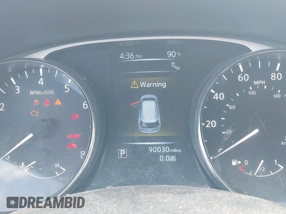 2015 Nissan Rogue SL with VIN 5N1AT2MVXFC753132, listed as a IAAI auction lot 42128483 with 90,030 mi miles and . Bid and sale history available at DreamBid. Image 7.