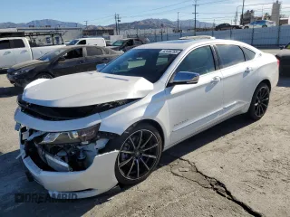 2016 Chevrolet Impala LTZ with VIN 2G1145S33G9202711, listed as a Copart auction lot 42456765 with 48,659 mi miles and Salvage Title. Bid and sale history available at carsss.com. Image 1.