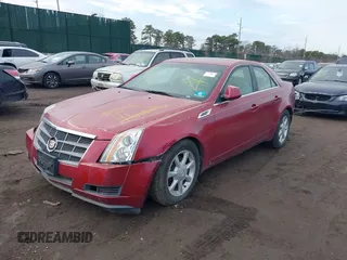 2008 Cadillac CTS AWD w/1SA with VIN 1G6DG577880193090, listed as a IAAI auction lot 41451752 with 999,999 mi miles. Bid and sale history available at carsss.com. Image 2.
