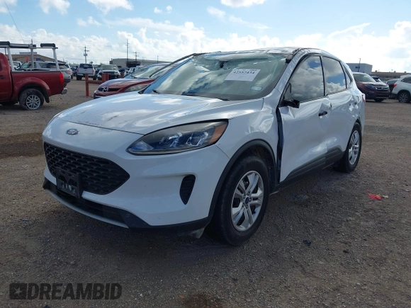2022 Ford Escape S with VIN 1FMCU0F65NUB21535, listed as a IAAI auction lot 42557434 with 26,898 mi miles and . Bid and sale history available at DreamBid. Image 17.