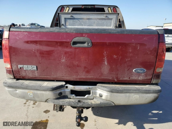 2004 Ford Super Duty F-250 XL with VIN 1FTNX21P34ED87970, listed as a Copart auction lot 87912655 with 0 mi miles and Salvage Title. Bid and sale history available at carsss.com. Image 6.