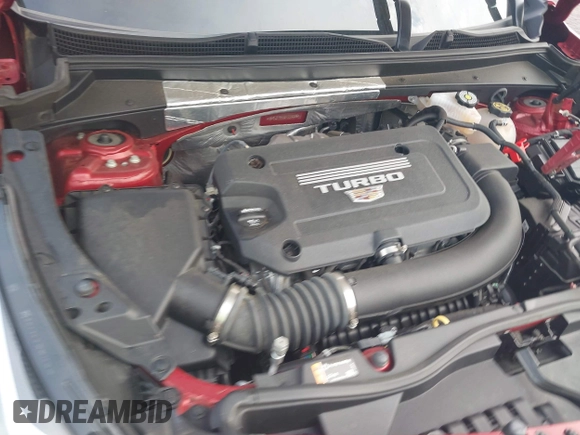 2021 Cadillac XT4 AWD Sport with VIN 1GYFZFR43MF006039, listed as a IAAI auction lot 41845105 with 19,289 mi miles and . Bid and sale history available at DreamBid. Image 10.