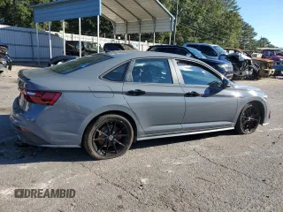 2024 Volkswagen Jetta 40th Anniversary Edition with VIN 3VW8T7BU2RM030871, listed as a Copart auction lot 80944464 with 11,943 mi miles and Salvage title. Bid and sale history available at DreamBid. Image 3.