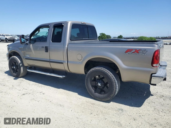 2007 Ford F-250 XL with VIN 1FTSX21P97EA24550, listed as a Copart auction lot 53909585 with 124,524 mi miles and Clean title. Bid and sale history available at DreamBid. Image 2.