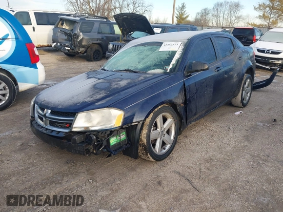 2013 Dodge Avenger SE with VIN 1C3CDZAB1DN665198, listed as a IAAI auction lot 41452523 with 144,249 mi miles. Bid and sale history available at carsss.com. Image 18.