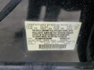 2010 Nissan Sentra SL with VIN 3N1AB6AP4AL662586, listed as a Copart auction lot 48400525 with 159,578 mi miles and Salvage title. Bid and sale history available at DreamBid. Image 13.